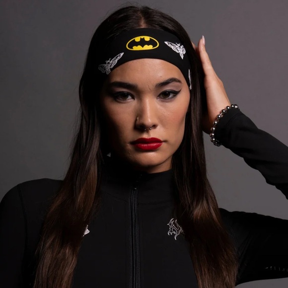 COPY - BAT AND MOTH ENERGY HEADBAND IN BLACK - Picture 3 of 5